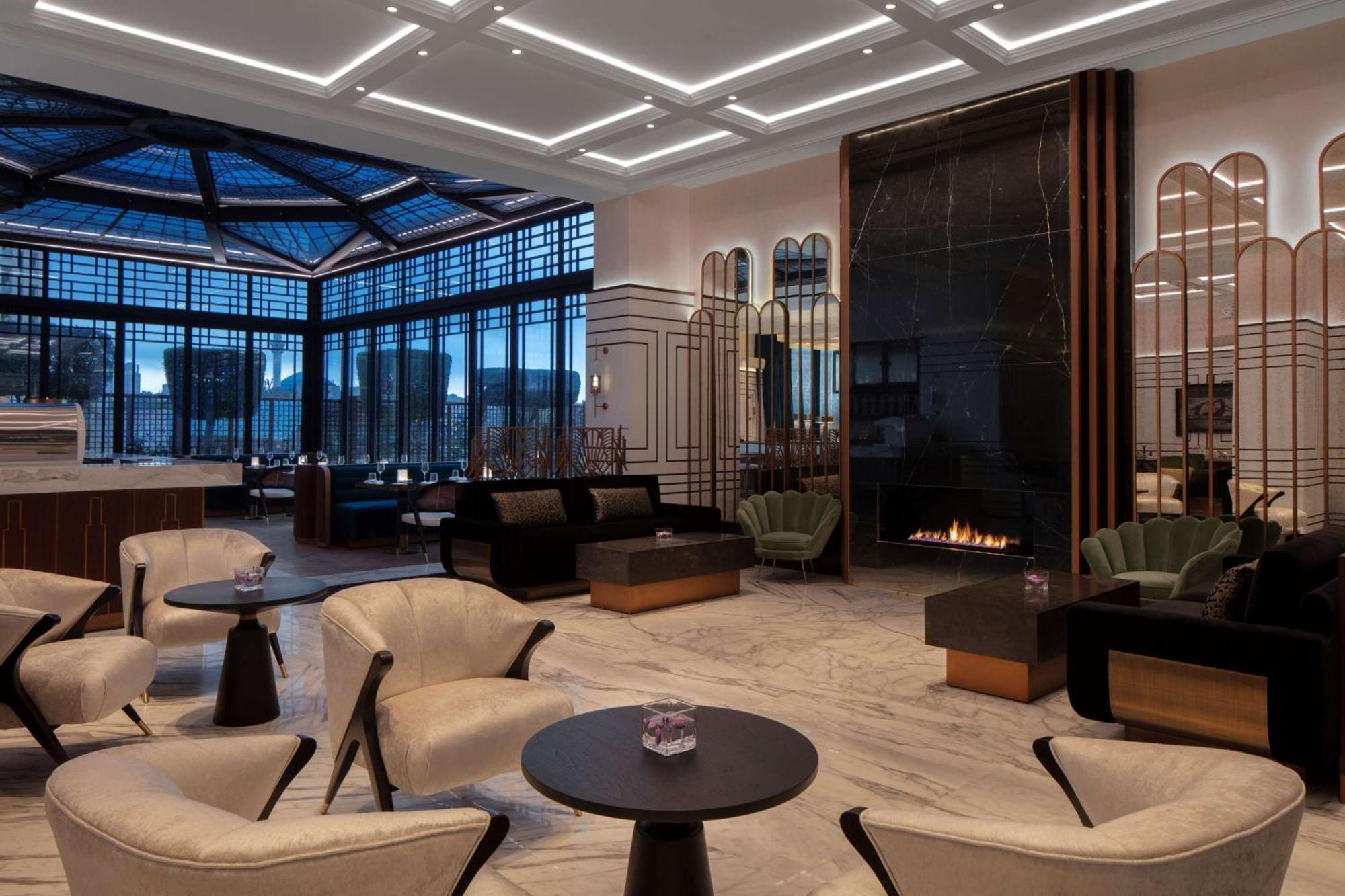 Grand Hyatt Amman Hotel Ngoại thất bức ảnh The lobby of the hotel