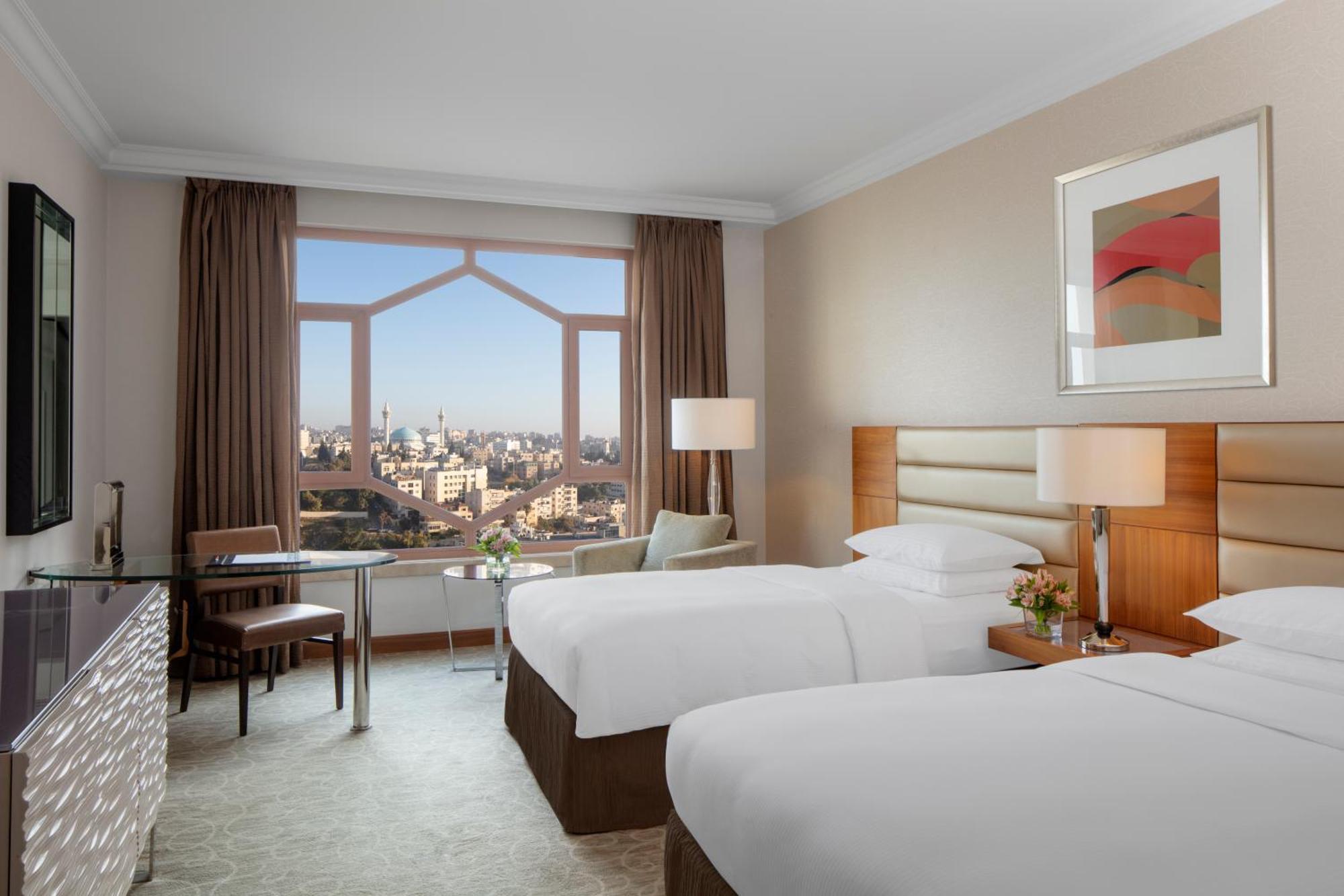 Grand Hyatt Amman Hotel Ngoại thất bức ảnh A room at the Conrad Hilton Jerusalem